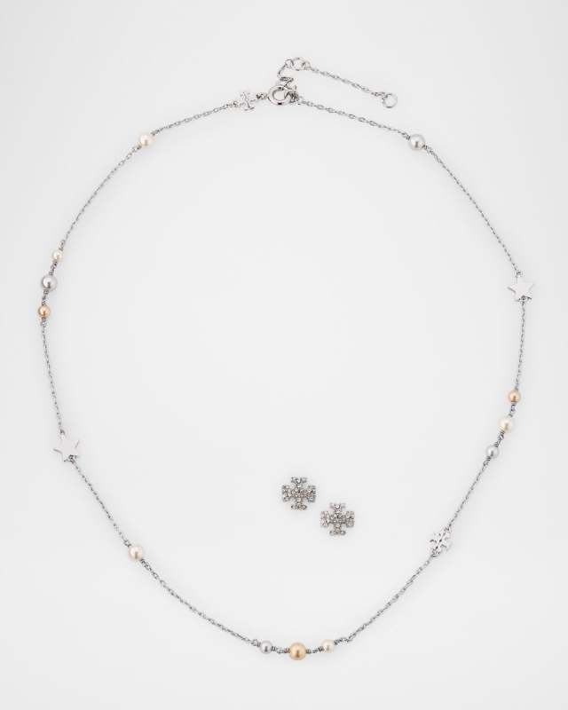 Kira Necklace and Stud Earring Gift Set